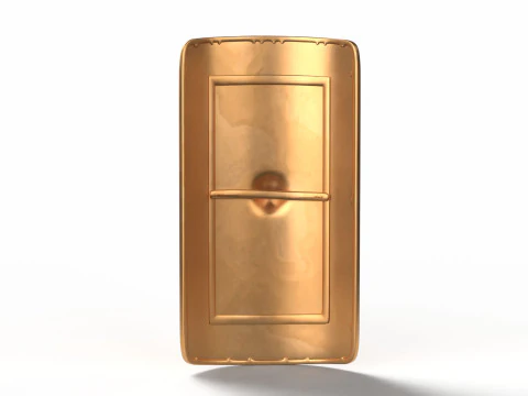 중세 방패 3D 모델