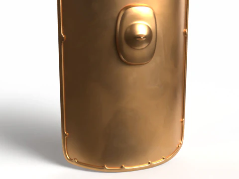 중세 방패 3D 모델