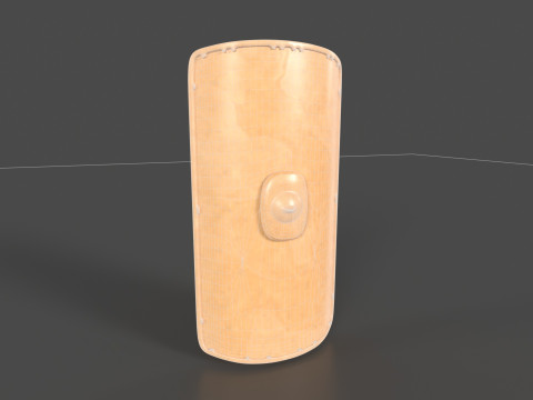 Medieval Shield Model 3D