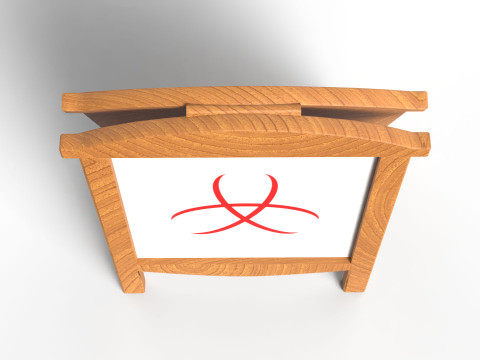 Signboard 3D Модель