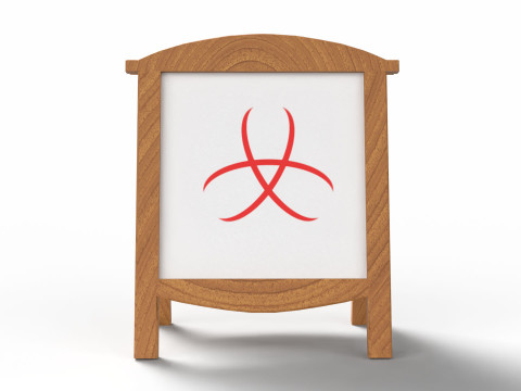 Signboard 3D Модель