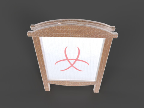 Signboard 3D Модель