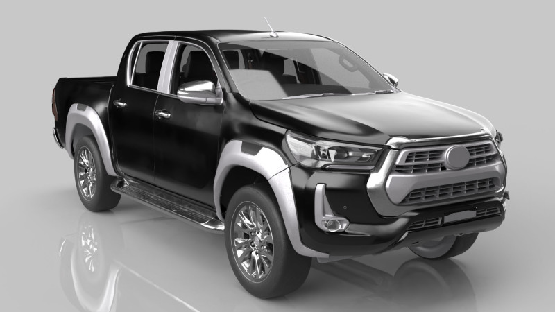4x4 Off Road Car 3D Model .c4d .max .obj .3ds .fbx .stl .blend
