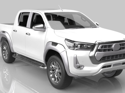 4x4 Off Road Car 3D Model