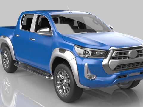 4x4 Off Road Car 3D Model