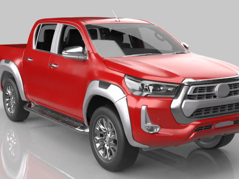 4x4 Off Road Car 3D Model