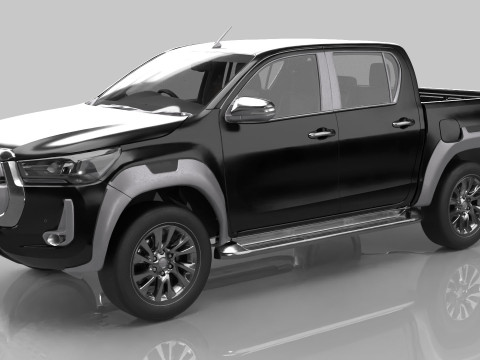 4x4 Off Road Car 3D Model