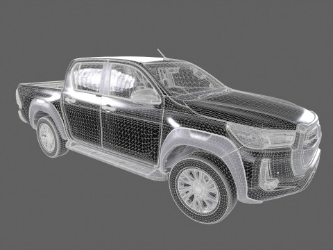 4x4 Off Road Car 3D Model