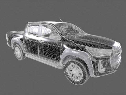 4x4 Off Road Car 3D Model