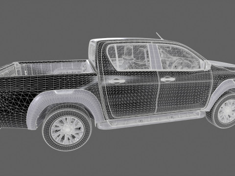 4x4 Off Road Car 3D Model