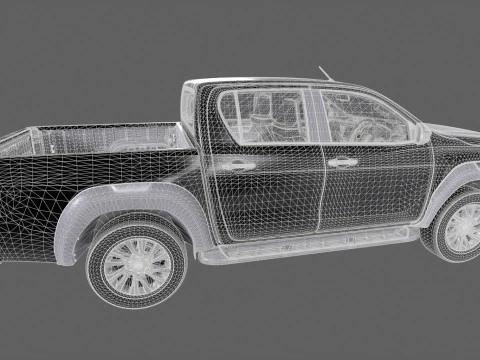 4x4 Off Road Car 3D Model