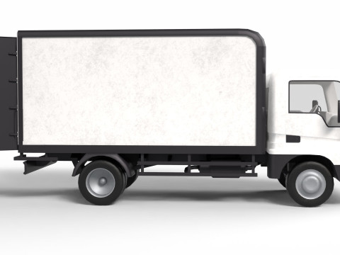 Truck Vehicle Gameready 3D Model
