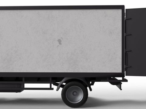 Truck Vehicle Gameready 3D Model