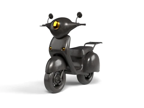 Mini Bike 3D Model