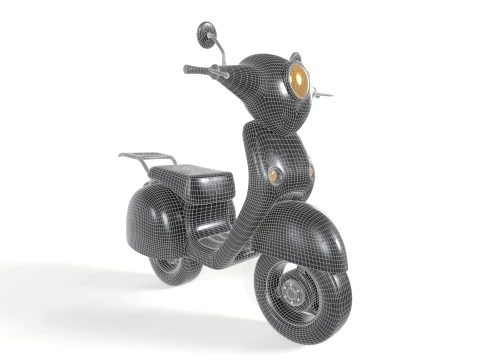 Mini Bike 3D Model