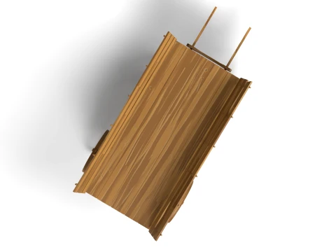Medieval Wagon 3D Model