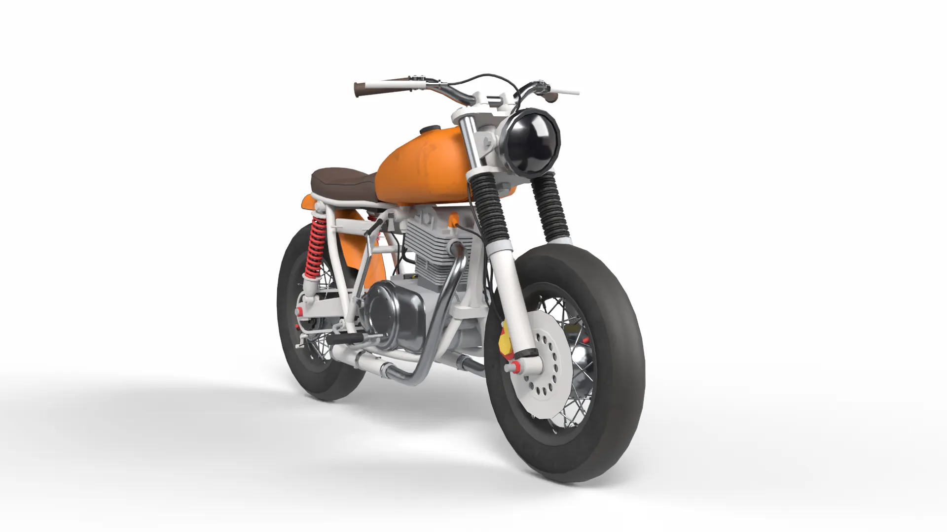 Ultra Motosiklet 3D Model .c4d .max .obj .3ds .fbx .stl .blend 