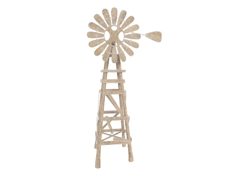 Windmill Object 3D Model