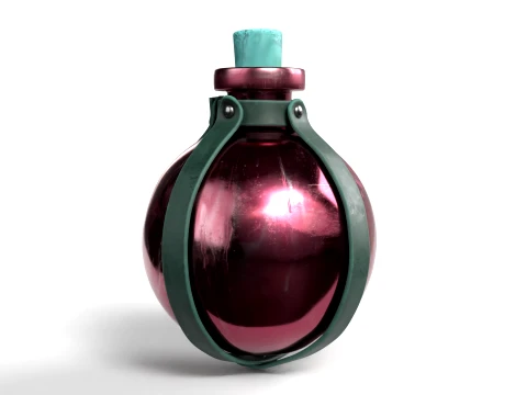 Small Bottle 3D Model