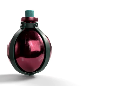 Small Bottle 3D Model