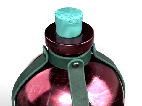 Small Bottle 3D Model