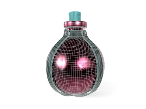 Small Bottle 3D Model