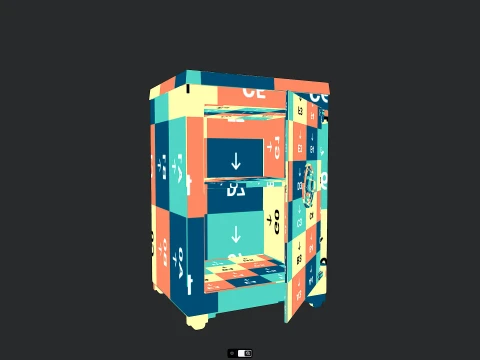 Security Safe 3D Model