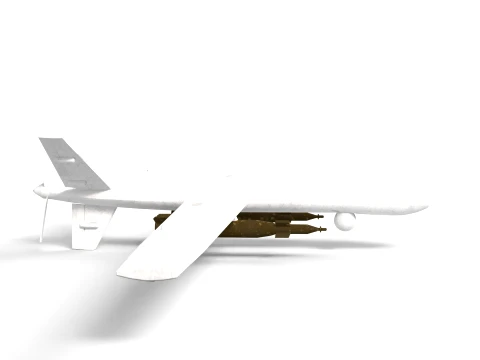 Reaper Plane 3D Model