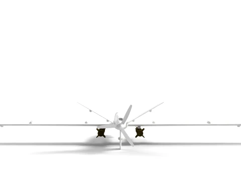 Reaper Plane 3D Model