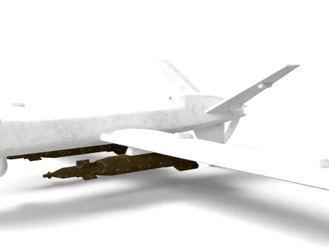 Reaper Plane 3D Model