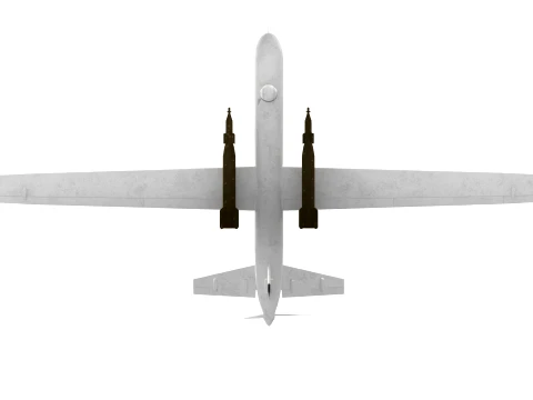 Reaper Plane 3D Model