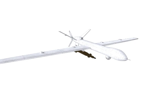 Reaper Plane 3D Model