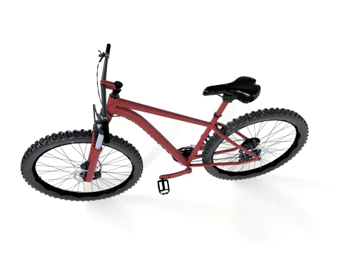 Mountain Bike 3D Model