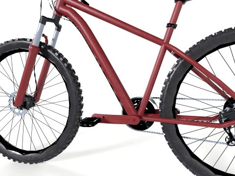 Mountain Bike 3D Model