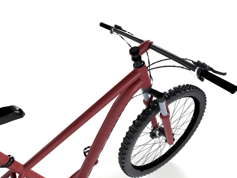 Mountain Bike 3D Model