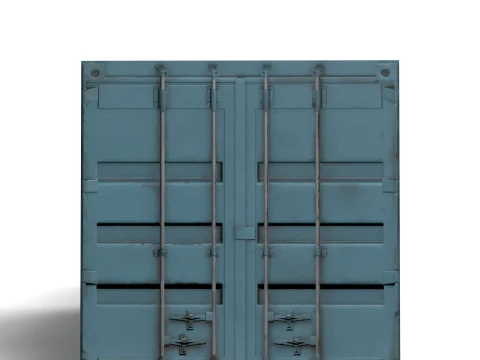 Shipping Container 3D Model