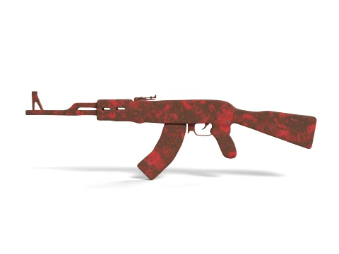 AK-47 Base Mesh 3D Model
