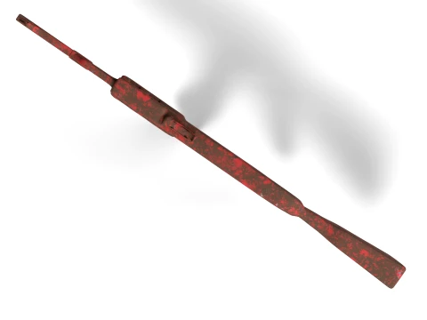 AK-47 Base Mesh 3D Model
