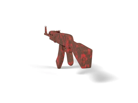 AK-47 Base Mesh 3D Model