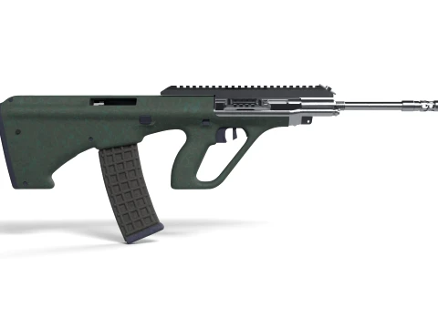 AUG Rifle 3D Model