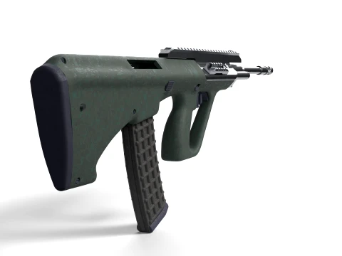 AUG Rifle 3D Model