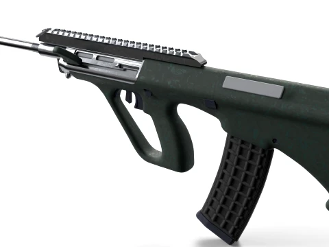 AUG Rifle 3D Model