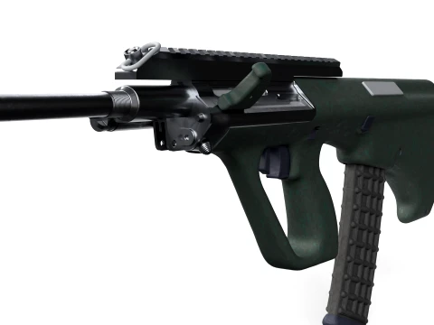 AUG Rifle 3D Model