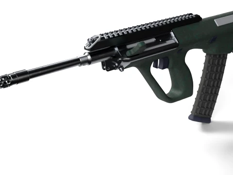 AUG Rifle 3D Model