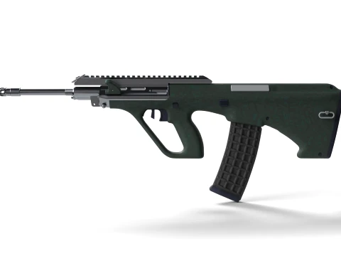 AUG Rifle 3D Model