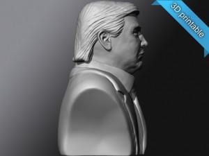 donald trump 3D प्रिंट मॉडल
