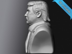 donald trump 3D प्रिंट मॉडल