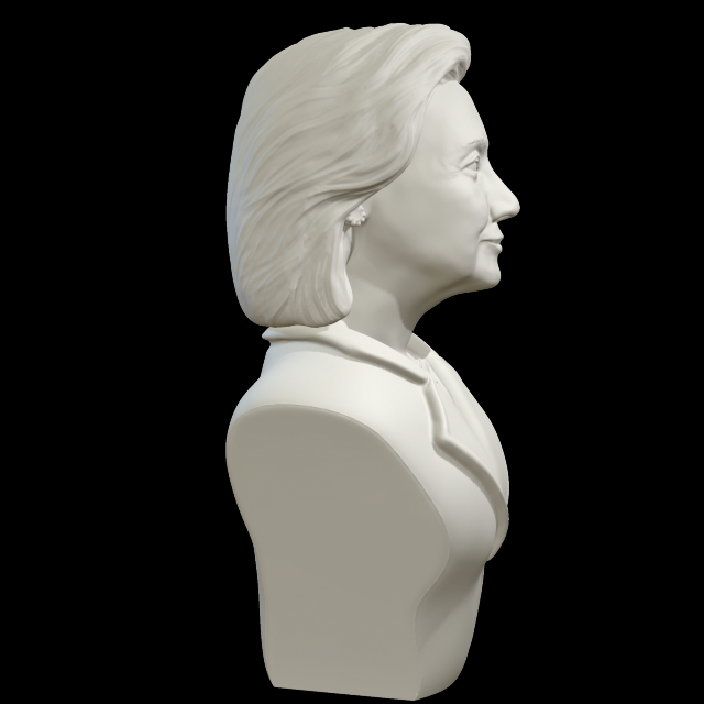 Download hillary clinton 3D Model