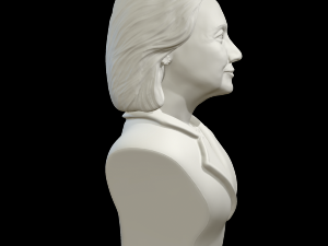 hillary clinton 3D प्रिंट मॉडल