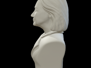 hillary clinton 3D प्रिंट मॉडल